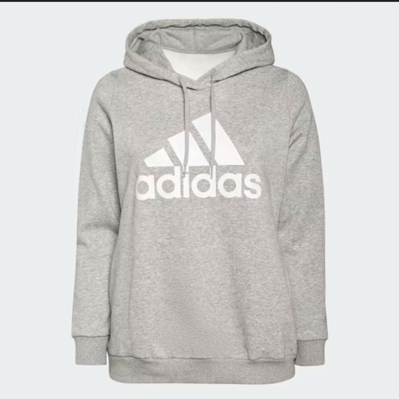 Adidas Essential Logo Fleece Hoodie Size Large - Picture 1 of 5